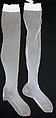 Stockings, synthetic fiber, American