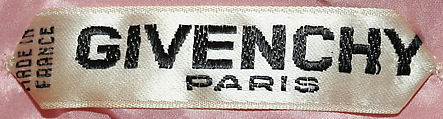 Evening ensemble, House of Givenchy (French, founded 1952), silk, French