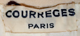 Coat, André Courrèges (French, Pau 1923–2016 Neuilly-sur-Seine), wool, leather, French