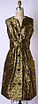 Cocktail ensemble, House of Dior (French, founded 1946), silk, metallic thread, French