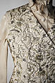 Evening ensemble, Valentino (Italian, born 1932), silk, metallic thread, glass, rhinestones, Italian