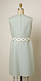 Ensemble, Valentino (Italian, born 1932), wool, leather, Italian
