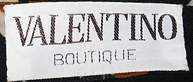 Ensemble, Valentino (Italian, born 1932), wool, Italian