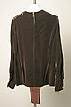 Ensemble, Valentino (Italian, born 1932), wool, leather, fur, synthetic, Italian