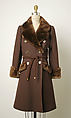 Ensemble, Valentino  Italian, wool, leather, fur, synthetic, Italian