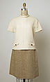 Ensemble, Valentino (Italian, born 1932), wool, Italian