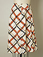 Ensemble, Emanuel Ungaro (French, 1933–2019), wool, leather, French