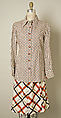 Ensemble, Emanuel Ungaro (French, 1933–2019), wool, leather, French