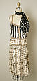 Ensemble, Emanuel Ungaro (French, 1933–2019), linen, cotton, silk, French