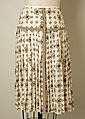 Ensemble, Emanuel Ungaro (French, 1933–2019), linen, cotton, silk, French