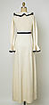 Evening dress, Adolfo (American, born Cuba, Cárdenas 1923–2021 New York), synthetic fiber, American