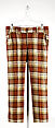 Trousers, Bergdorf Goodman (American, founded 1899), wool, American