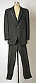 Tuxedo, John Weitz (American, born Germany, 1923–2002), silk, American