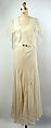 Evening dress, Henri Bendel, silk, American