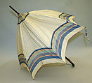 Parasol, cotton, wood, American or European