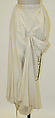 Riding habit, linen, American