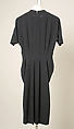 Dress, House of Balmain (French, founded 1945), wool, French