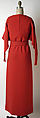 Evening dress, Traina-Norell (American, founded 1941), wool, American