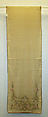 Stole, silk, probably French