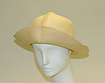 Panama hat, straw, Panamanian