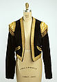 Fancy dress costume, Eaves Costume Company (American, 1863–1998), cotton, metallic thread, American
