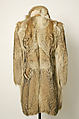 Coat, fur, French