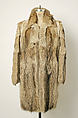 Coat, fur, French