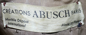 Coat, fur, French