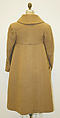 Coat, Charles James (American, born Great Britain, 1906–1978), wool, American