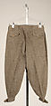 Knickerbockers, wool, American