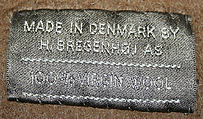 Overcoat, wool, Danish
