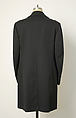 Overcoat, Saks Fifth Avenue (American, founded 1924), wool, American