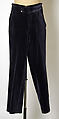 Evening ensemble, (a) Brioni (Italian, founded 1945), silk, cotton, American