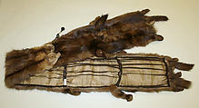 Neckpiece, fur, American or European