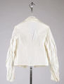 Jacket, linen, American