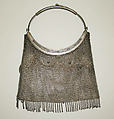 Evening bag, metal, American or European