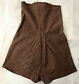 Two-piece bathing suit, Claire McCardell (American, 1905–1958), wool, American