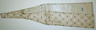 Cravat, Abraham & Straus, silk, American
