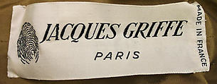 Suit, Griffe of Paris (French), wool, silk, French