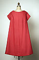 "Bonnes vacances", House of Dior (French, founded 1946), linen, French