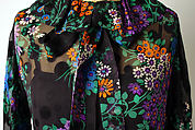 Evening dress, Yves Saint Laurent (French, founded 1961), silk, French