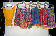 Skirt, Giorgio di Sant&#39;Angelo (American, born Italy, 1933–1989), cotton, synthetic fiber, American