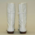 Boots, André Courrèges (French, Pau 1923–2016 Neuilly-sur-Seine), leather, French