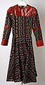 Dress, Thea Porter (British (born Israel), Jerusalem 1927–2000 London), wool, snakeskin, British