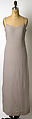 Dinner dress, Elizabeth Hawes (American, Ridgewood, New Jersey 1903–1971 New York), silk, American