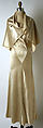 Evening dress, Elsa Schiaparelli (Italian, 1890–1973), silk, French