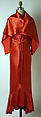 Evening ensemble, Elsa Schiaparelli  Italian, synthetic fiber, silk, French