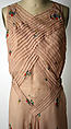 Evening dress, Elsa Schiaparelli (Italian, 1890–1973), silk, French