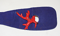 Belt, Elsa Schiaparelli (Italian, 1890–1973), leather, plastic, French