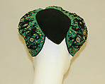 Hat, Lilly Daché (American (born France), Bègles 1898–1989 Louvecienne), wool, plastic, American